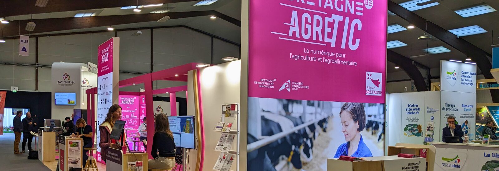 présentation du pavillon agretic au space 2025