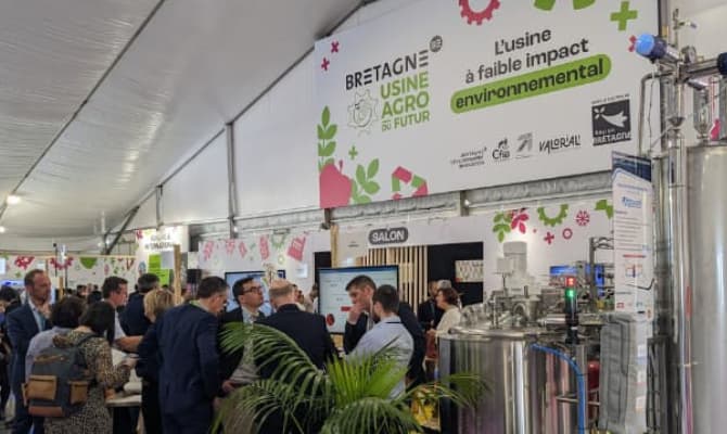 Présentation des solutions bretonnes pour réduire l’impact environnemental de l’agroalimentaire au CFIA 2025