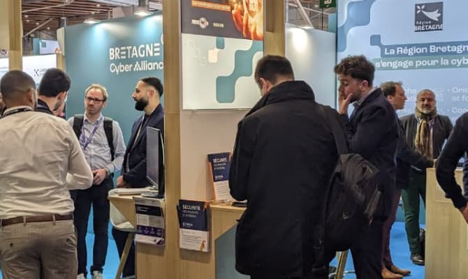 Écosystème cyber breton fédéré au FIC 2025 par le Campus Bretagne Cyber Alliance