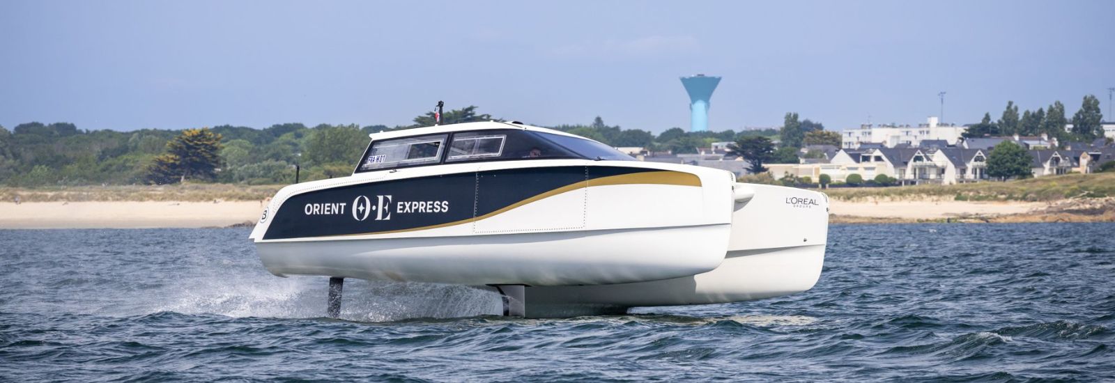 photo du bateau à hydrogène imaginé par k challenge