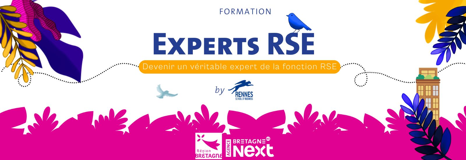 affiche de la formation experts rse 2025 agence bretagne next