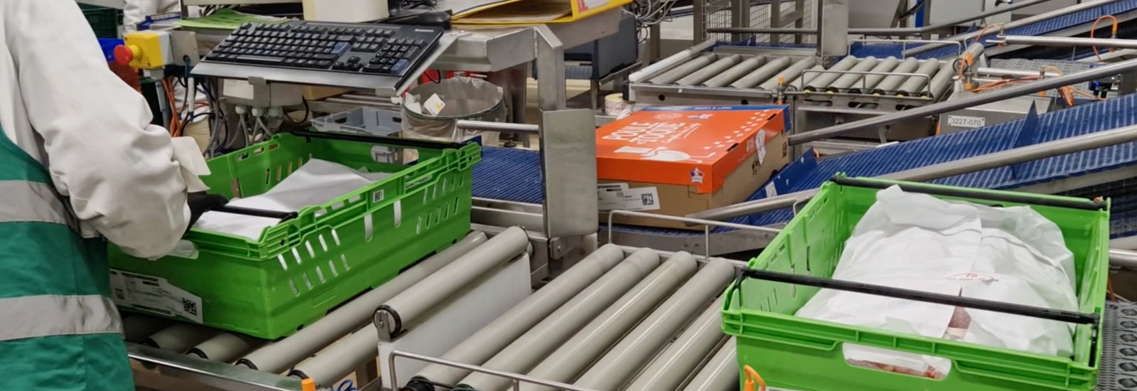 emballages agroalimentaires de pandobac pour la société volfrance