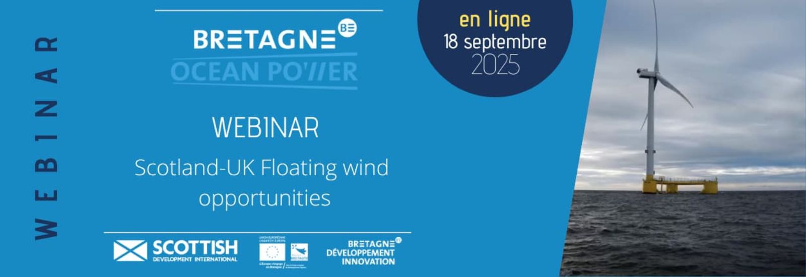 webinaire présentation du marché écossais de l'éolien flottant