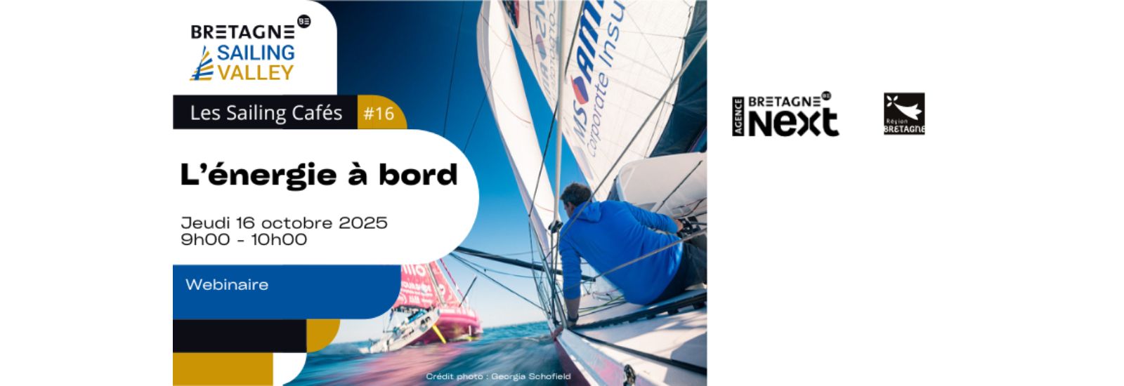 Sailing Café par Bretagne Sailing Valley : énergie à bord des bateaux