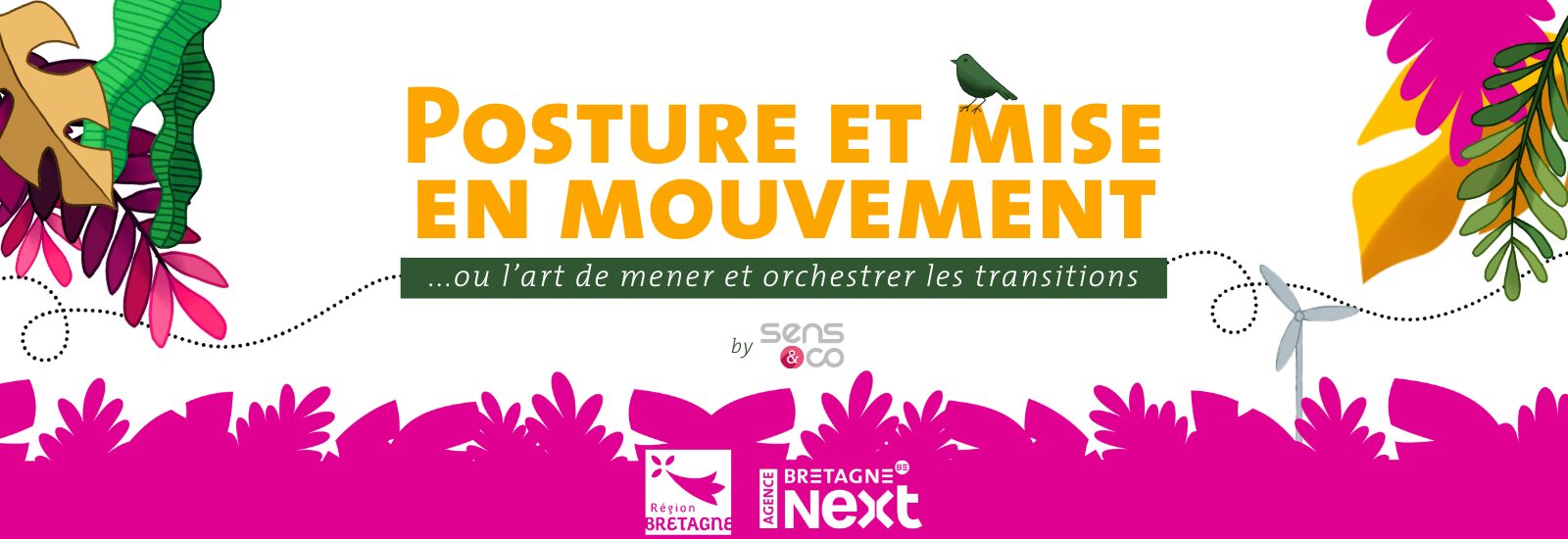 illustration formation posture et mise en mouvement