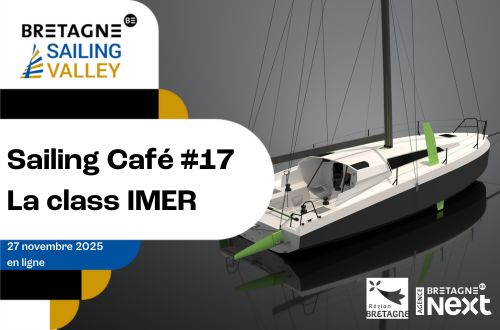 visuel de présentation du sailing café du 27 novembre 2025 sur le thème de la Class IMER