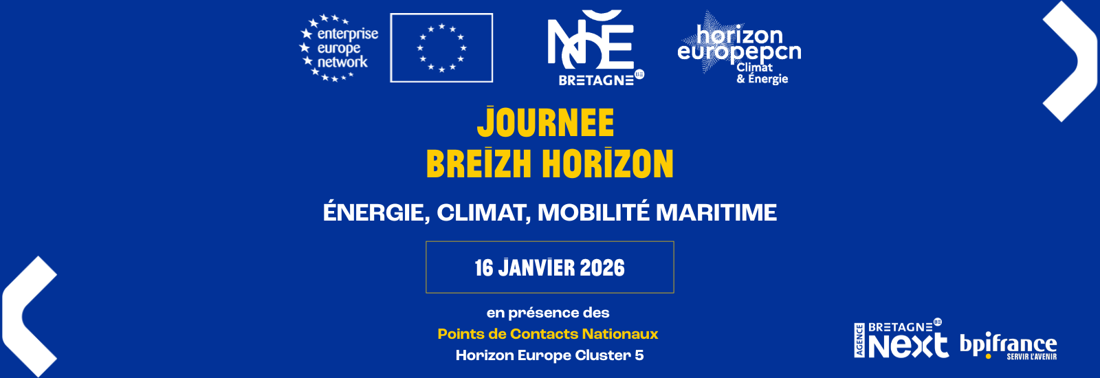 journée europe Breizh Horizon 16 janvier 2026