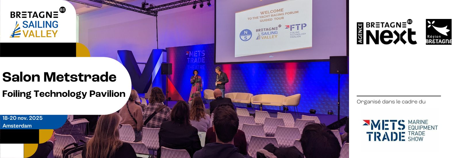 L'agence Bretagne Next sera présente au salon Metstrade 2025