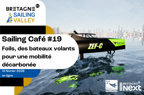 Sailing café 19 foils bateaux volants pour une mobilité décarbonée