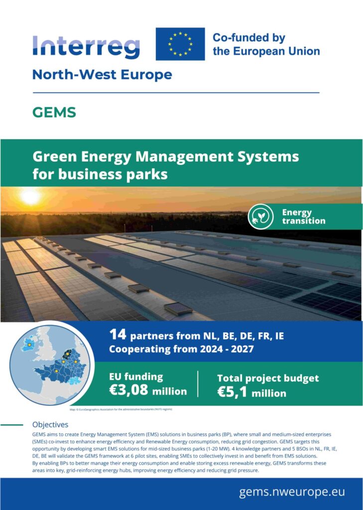poster projet interreg nwe gems