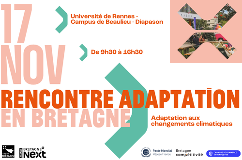 Rencontre Adaptation aux changements climatiques en Bretagne 1