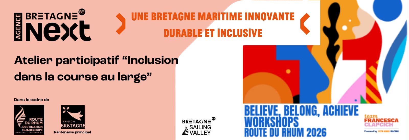 atelier inclusion course au large route du rhum 2026